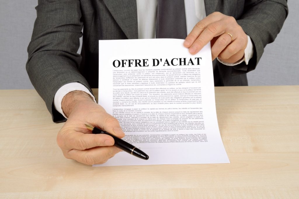 offre achat entreprise definition